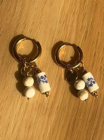 Claire Bell Charm Earring