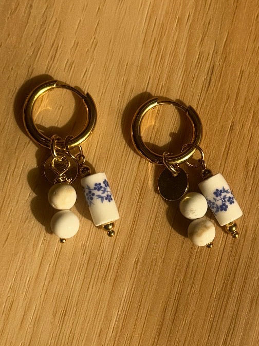 Claire Bell Charm Earring
